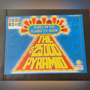 Endless Games The $25,000 Pyramid Tv Show Board Game Vintage 2000 Complete